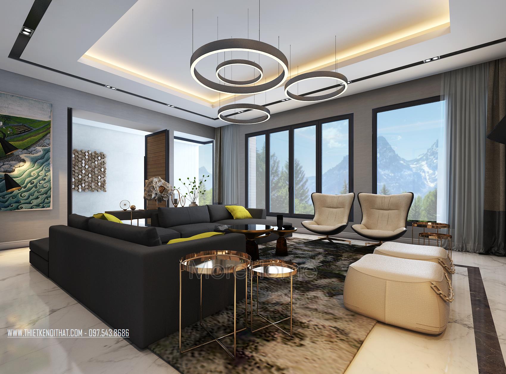 Những phong cách thiết kế nội thất biệt thự tại Morehome Những phong cách th...
